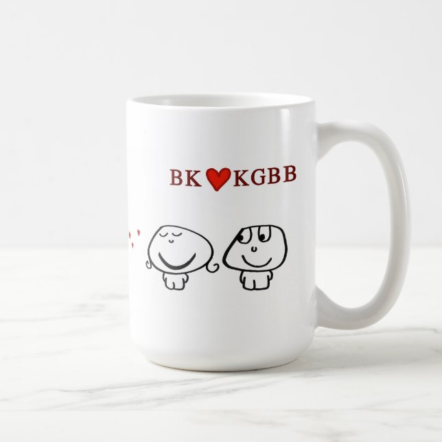 "BK Herz KGBB " Kaffeetasse (Rechts)