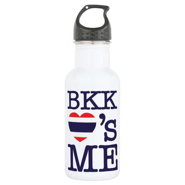 BKK LIEBE ME EDELSTAHLFLASCHE (Vorderseite)