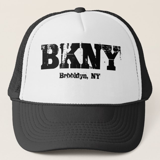 BKNY BROOKLYN, NY TRUCKERKAPPE (Vorderseite)