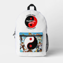 BKSMA-BACKPACK BEDRUCKTER RUCKSACK