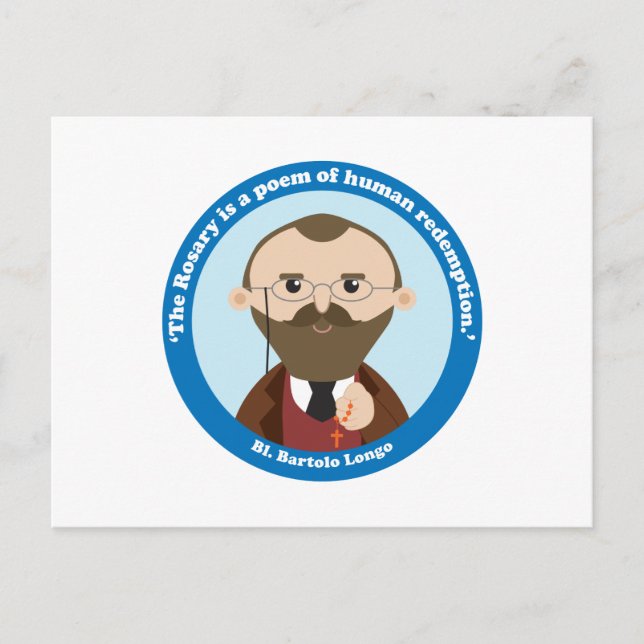 Bl. Bartologo Longo Postkarte (Vorderseite)