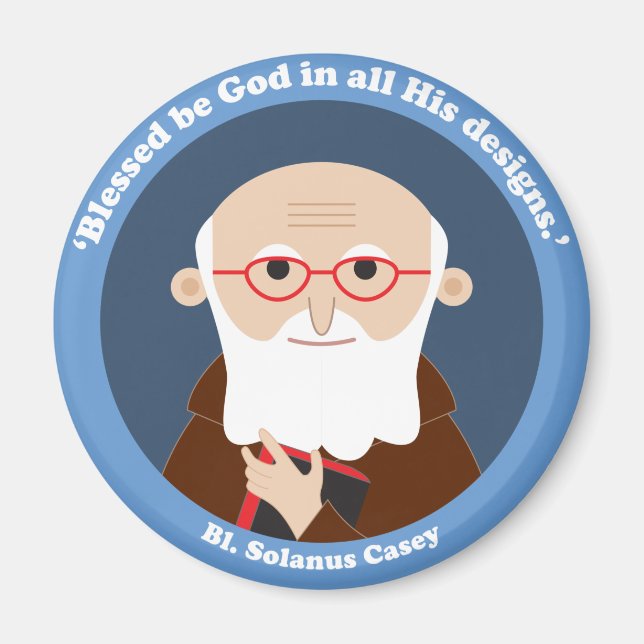 Bl. Solanus Casey Magnet (Vorne)