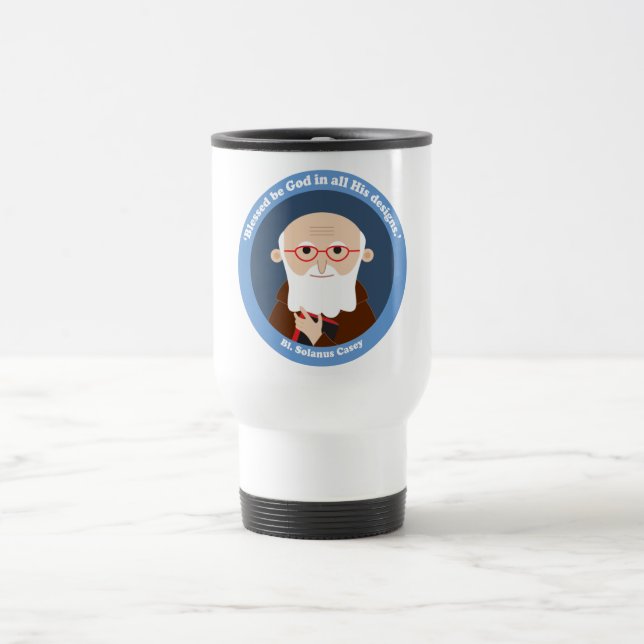 Bl. Solanus Casey Reisebecher (Mittel)