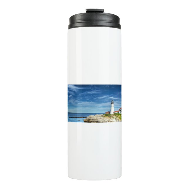 BLA01 Leuchtturm 1.tif Thermosbecher (Vorderseite)