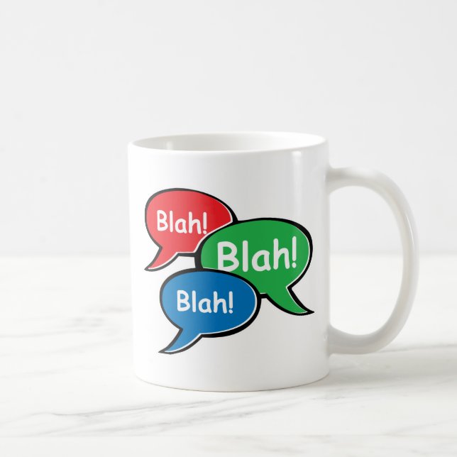 Blabla - Blabla Kaffeetasse (Rechts)
