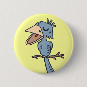 Blabla Blabla Vogel Button