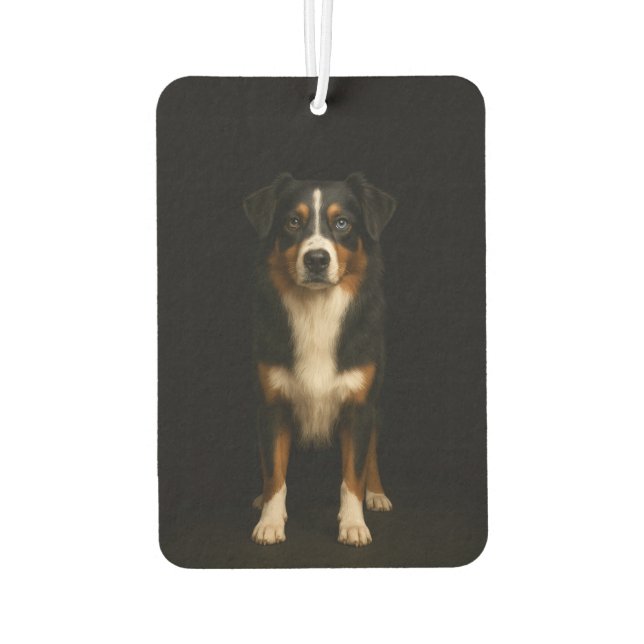Black 4 Luxe Car Air Fresheners Aussie Shepherd Autolufterfrischer (Rückseite)