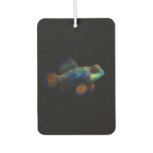 Black 4 Luxe Car Air Fresheners, Dragonet Mandarin