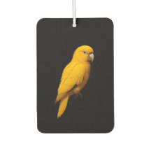 Black 4 Luxe Car Air Fresheners, Golden Parakeet