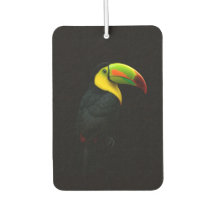 Black 4 Luxe Car Air Fresheners, Keel Billed Tucan