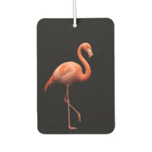 Black 4 Luxe Car Air Fresheners, Pink Flamingo