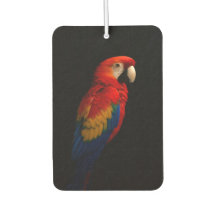Black 4 Luxe Car Air Fresheners, Scarlet Parrot