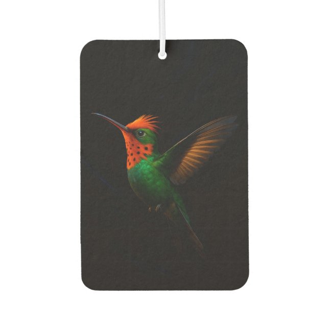 Black 4 Luxe Car Air Fresheners, Tufted Coquette Autolufterfrischer (Vorderseite)