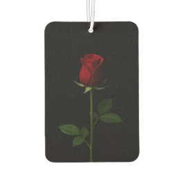 Black 4 Luxe Car Air Fresheners, Velvet Red Rose Autolufterfrischer