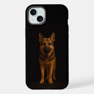 Black 4 Luxe, Deutscher Schäferhund iPhone 15 Plus Hülle