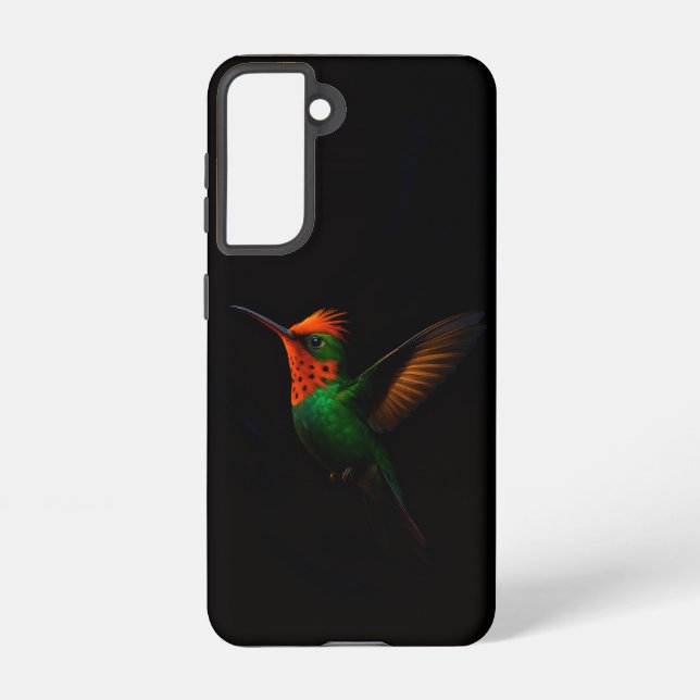 Black 4 Luxe Galaxy S21 Case, Tufted Coquette Samsung Galaxy Hülle (Rückseite)