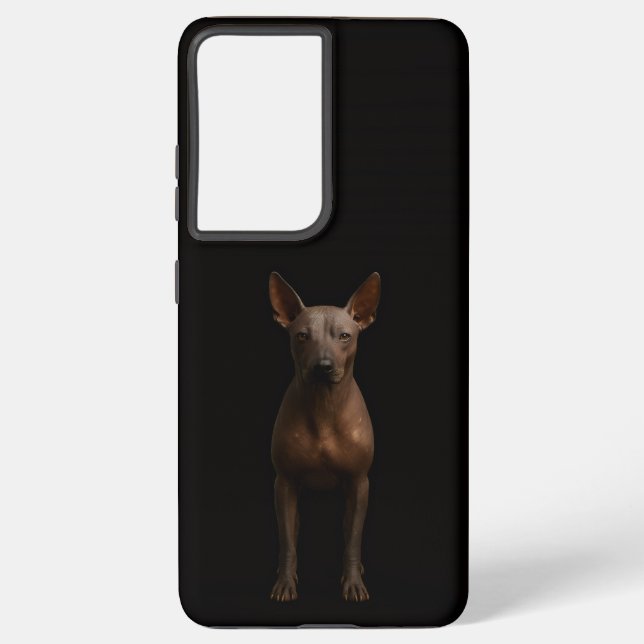 Black 4 Luxe Galaxy S21 Plus, Argentine Pila Dog Samsung Galaxy Hülle (Rückseite)