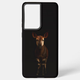 Black 4 Luxe Galaxy S21 Plus, Forest Okapi Samsung Galaxy Hülle