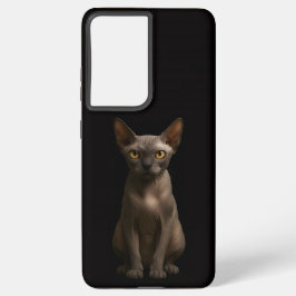 Black 4 Luxe Galaxy S21 Plus, Sphynx Cat Samsung Galaxy Hülle