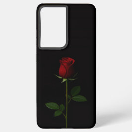 Black 4 Luxe Galaxy S21 Plus, Velvet Red Rose Samsung Galaxy Hülle