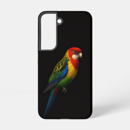 Black 4 Luxe Galaxy S22 Case, Eastern Rosella Samsung Galaxy Hülle