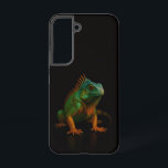 Black 4 Luxe Galaxy S22 Case, Green Iguana Samsung Galaxy Hülle<br><div class="desc">Add a touch of radiant tropical elegance to your everyday tech with our Black 4 Luxe Galaxy S22 Case featuring the magnificent Green Iguana. Set against a flawless glossy black background, this extraordinary reptile glows with lifelike brilliance — its emerald-green scales shimmering with golden undertones and subtle turquoise reflections that...</div>