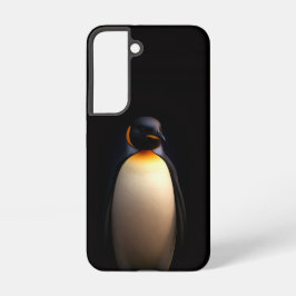 Black 4 Luxe Galaxy S22 Case, Kaiser Penguin Samsung Galaxy Hülle