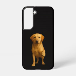 Black 4 Luxe Galaxy S22 Case, Tender Labrador Samsung Galaxy Hülle