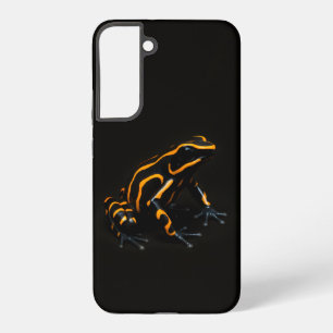 Black 4 Luxe Galaxy S22 Plus, Black Orange Frog Samsung Galaxy Hülle