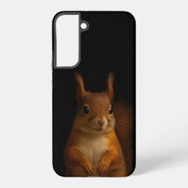 Black 4 Luxe Galaxy S22 Plus Case, Red Squirrel Samsung Galaxy Hülle