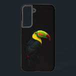 Black 4 Luxe Galaxy S22 Plus, Keel Billed Tucan Samsung Galaxy Hülle<br><div class="desc">Add a touch of radiant tropical artistry to your everyday tech with our Black 4 Luxe Galaxy S22 Plus featuring the mesmerizing Keel Billed Tucan. Set against a flawless glossy black background, this vibrant rainforest bird comes alive in exquisite realism — its gracefully curved beak glowing in a breathtaking fusion...</div>