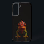 Black 4 Luxe Galaxy S22 Plus, Panther Chameleon Samsung Galaxy Hülle<br><div class="desc">Add a touch of radiant tropical brilliance to your everyday tech with our Black 4 Luxe Galaxy S22 Plus Case featuring the mesmerizing Panther Chameleon (*Furcifer pardalis*). Set against a flawless glossy black background, this stunning reptile glows with vivid hues of emerald green, crimson red, and amber orange — each...</div>
