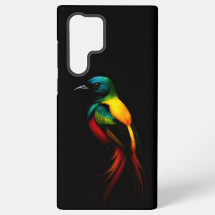 Black 4 Luxe Galaxy S22 Ultra Case, Rainbow Bird Samsung Galaxy Hülle