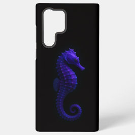 Black 4 Luxe Galaxy S22 Ultra, Violet Seahorse Samsung Galaxy Hülle