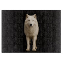 Black 4 Luxe Glass board Ivory Arctic Wolf