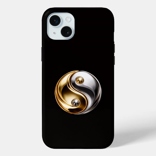 Black 4 Luxe, Harmony Yin Yang iPhone 15 Plus Case-Mate iPhone Hülle (Rückseite)