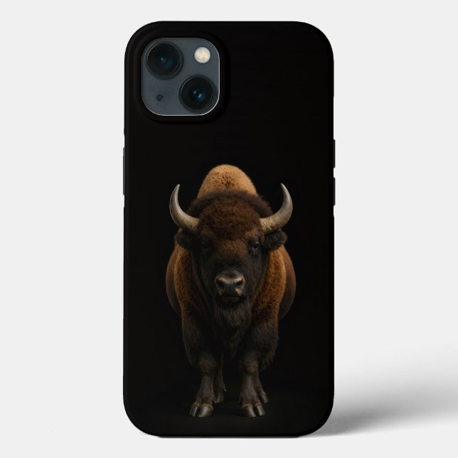 Black 4 Luxe iPhone 13, American Bison Case-Mate iPhone Hülle (Rückseite)