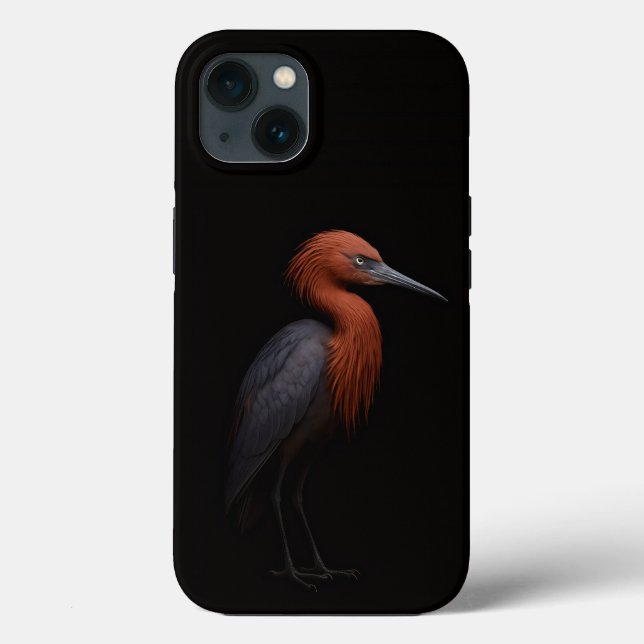 Black 4 Luxe iPhone 13, Reddish Egret Case-Mate iPhone Hülle (Rückseite)