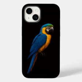 Black 4 Luxe iPhone 14 Mate, Blue Yellow Macaw Case-Mate iPhone 14 Hülle