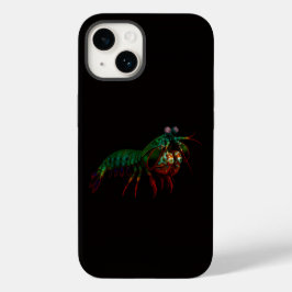 Black 4 Luxe iPhone 14 Mate, Mantis Shrimp Case-Mate iPhone 14 Hülle