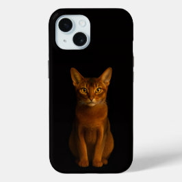 Black 4 Luxe iPhone 15 Case, Abyssinian Beauty Case-Mate iPhone Hülle