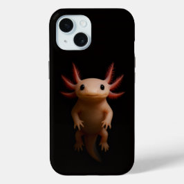 Black 4 Luxe iPhone 15 Case-Mate, Mexican Axolotl Case-Mate iPhone Hülle