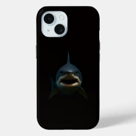 Black 4 Luxe iPhone 15 Mate, Great White Shark Case-Mate iPhone Hülle