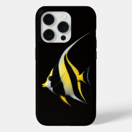 Black 4 Luxe iPhone 15 Pro Mate, Moorish Idol Case-Mate iPhone Hülle