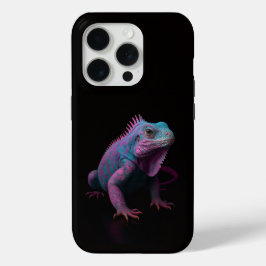 Black 4 Luxe iPhone 15 Pro Mate, Pink Iguana Case-Mate iPhone Hülle