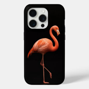 Black 4 Luxe iPhone 15 Pro Mate, rosa Flamingo Case-Mate iPhone Hülle