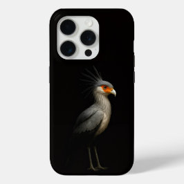 Black 4 Luxe iPhone 15 Pro Mate, Secretarybird Case-Mate iPhone Hülle