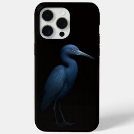 Black 4 Luxe iPhone 15 Pro Max, Little Blue Heron Case-Mate iPhone Hülle