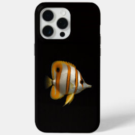 Black 4 Luxe iPhone 15 Pro Max, Reef Butterflyfish Case-Mate iPhone Hülle