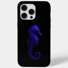 Black 4 Luxe iPhone 15 Pro Max, Violet Seahorse Case-Mate iPhone Hülle
